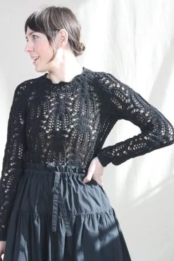 ULLA JOHNSON Tania Pullover Noir