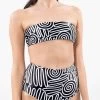 Lydia Bikini Bottom Black And White