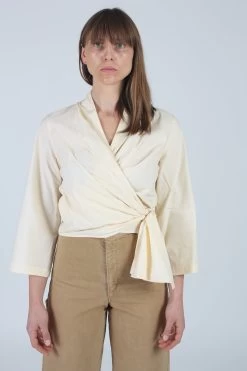 Wrap Top Ivory