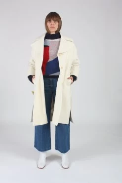 Rodebjer Boldizsar Coat White