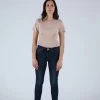 Rebirth High Waisted Skinny Jean Dark Blue