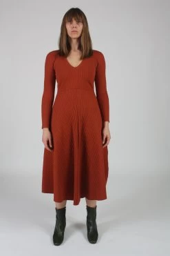 Molly Dress Terracotta