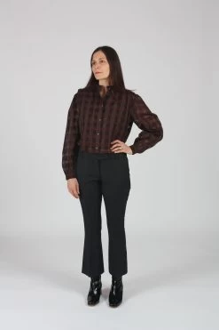 Brooklyn Blouse Umber