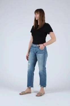 MV Leola Cropped Straight Jean