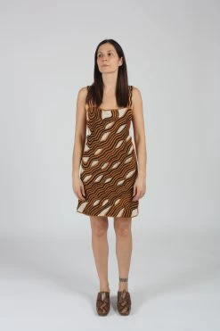 Orata Dress Tiger Multi Crochet