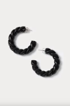 Cronos Earring Black