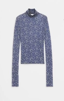 Rodebjer Marian Polo Picasso Blue Swirl