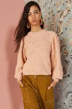 ULLA JOHNSON Isolde Pullover Rose